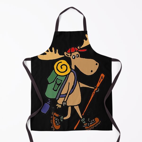 Item preview, Funny Cool Moose Hiker designed and sold by MeaganDurgan.