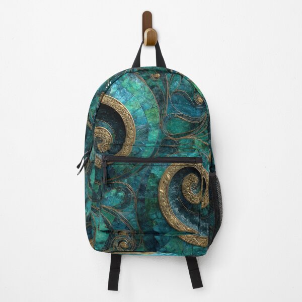 Item preview, New Zealand Māori Paua Pattern Koru Design 873 designed and sold by GrinGalore.