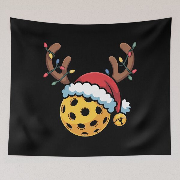 Item preview, Pickleball Xmas Reindeer Santa Hat Pickleball Christmas designed and sold by papertaless.