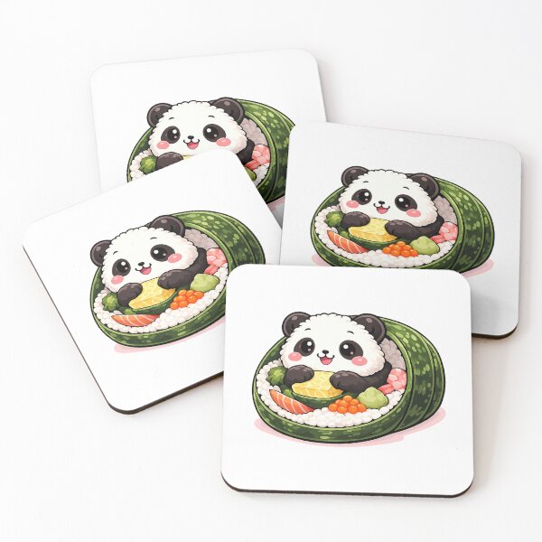 Item preview, Sushi panda - sushi Panda Roll designed and sold by TomoMadeIt.