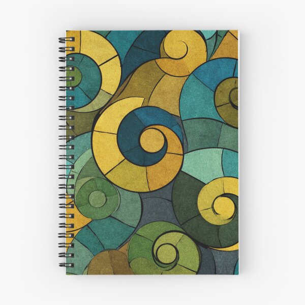 Item preview, New Zealand Māori Paua Pattern Koru Design 874 designed and sold by GrinGalore.