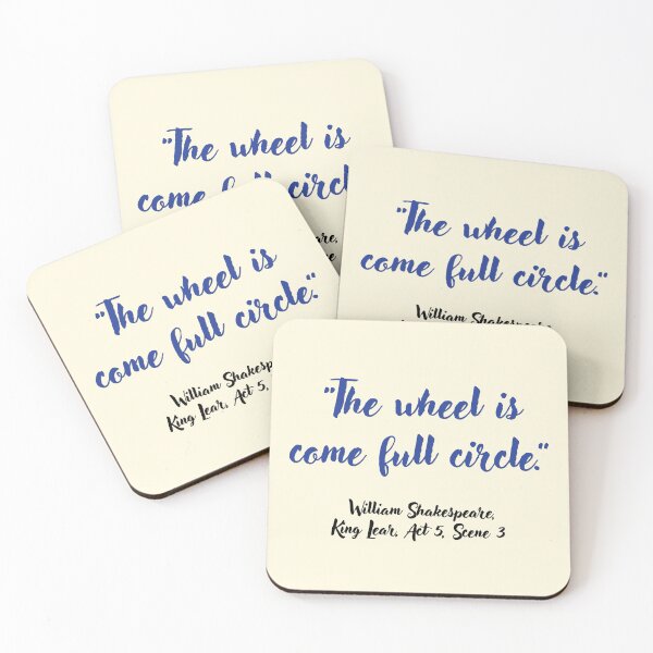 Item preview, Chill Shakespeare Quote from King Lear designed and sold by CharlottePlaceArt.