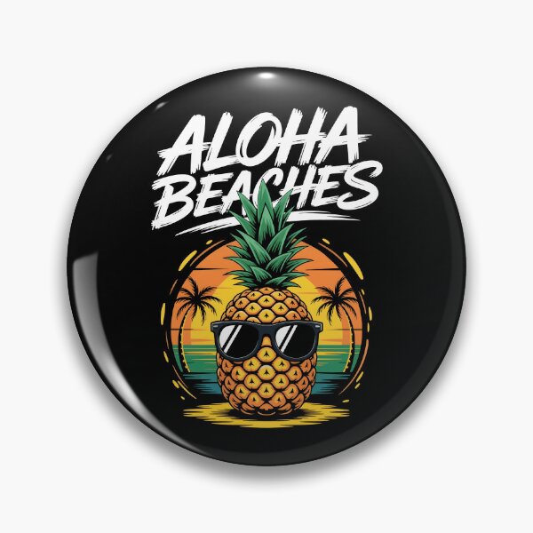 Item preview, Funny Pineapple Aloha Beaches designed and sold by KarimSoCute.