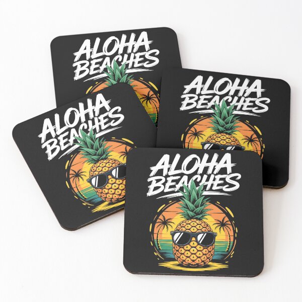 Item preview, Funny Pineapple Aloha Beaches designed and sold by KarimSoCute.