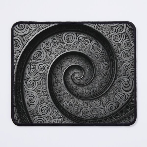Item preview, New Zealand Māori Paua Pattern Koru Design 875 designed and sold by GrinGalore.