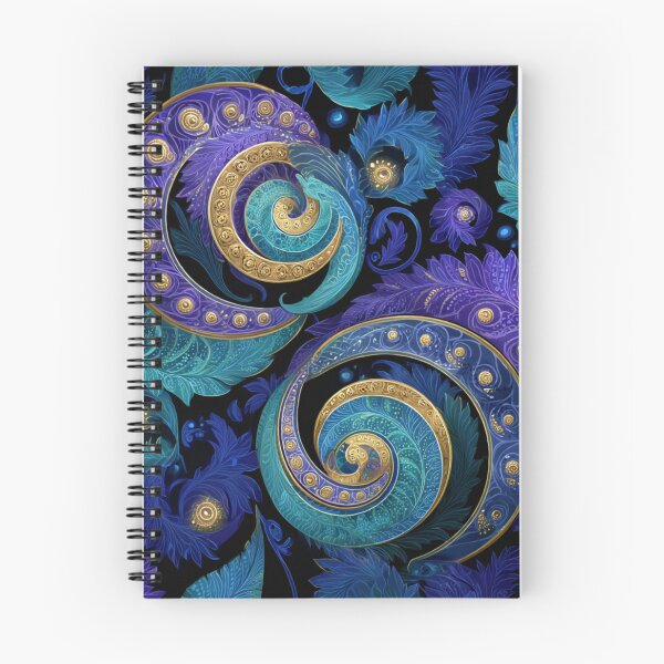 Item preview, New Zealand Māori Paua Pattern Koru Design 876 designed and sold by GrinGalore.