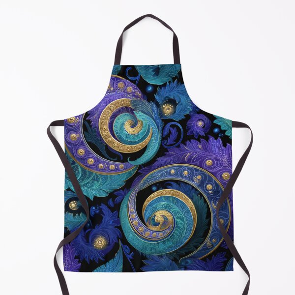 Item preview, New Zealand Māori Paua Pattern Koru Design 876 designed and sold by GrinGalore.