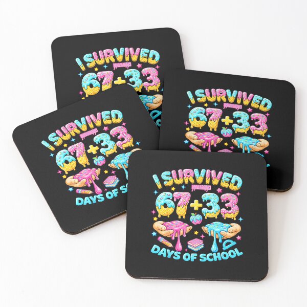 Item preview, I Survived 67 33 Days of School Drippy Candy Style  designed and sold by gladysenglish.