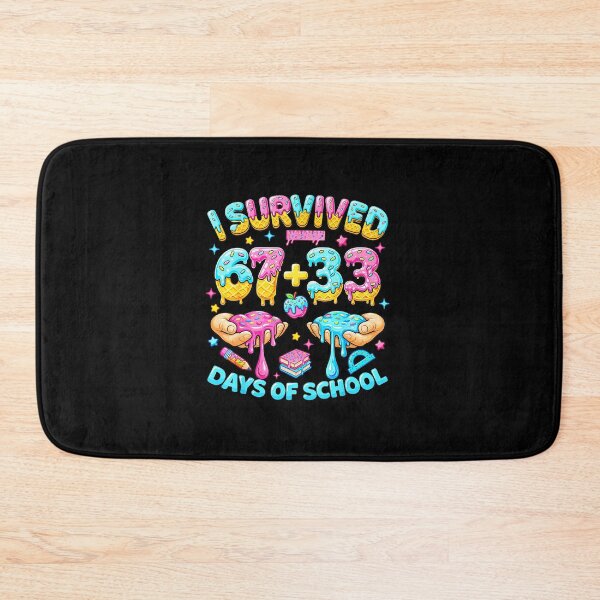 Item preview, I Survived 67 33 Days of School Drippy Candy Style  designed and sold by gladysenglish.