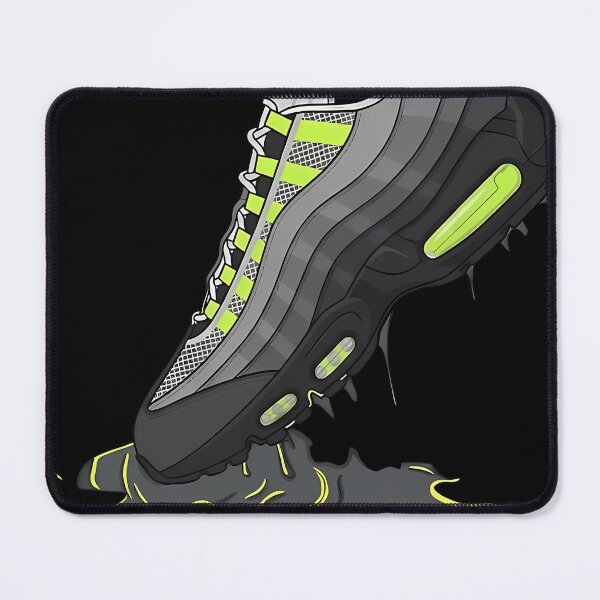 Item preview, Air Max 95 Big Bubble Neon Yellow Black Cool Grey 2026 Og designed and sold by ReinholdGerlach.