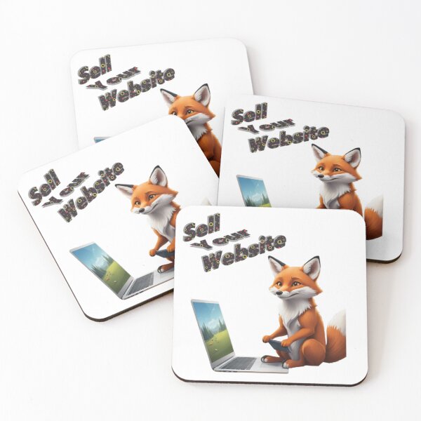 Item preview, Sell Website Sticker  designed and sold by Art Wave Studio.