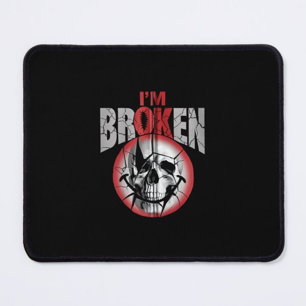 Item preview, I'm Ok I'm Broken Tshirt Invisible Illness Mental Health designed and sold by CherylCGarrison.