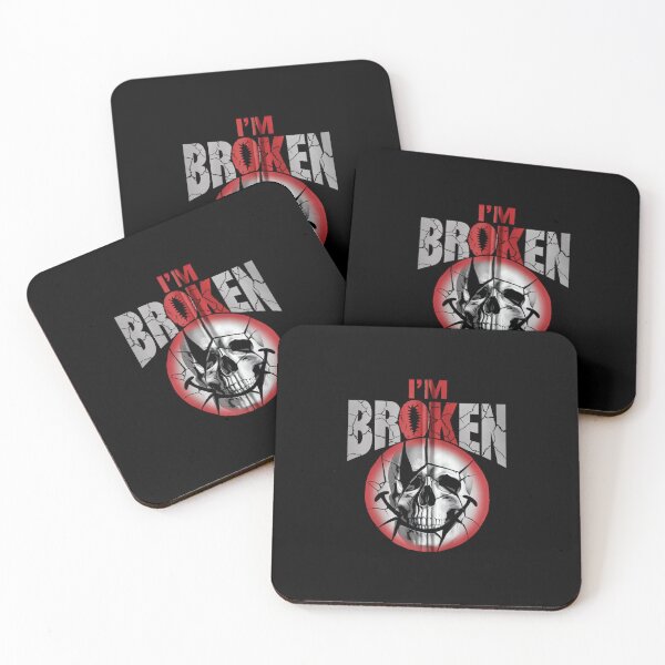 Item preview, I'm Ok I'm Broken Tshirt Invisible Illness Mental Health designed and sold by CherylCGarrison.