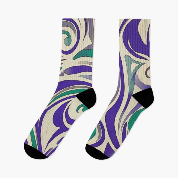Item preview, New Zealand Māori Paua Pattern Koru Design 877 designed and sold by GrinGalore.