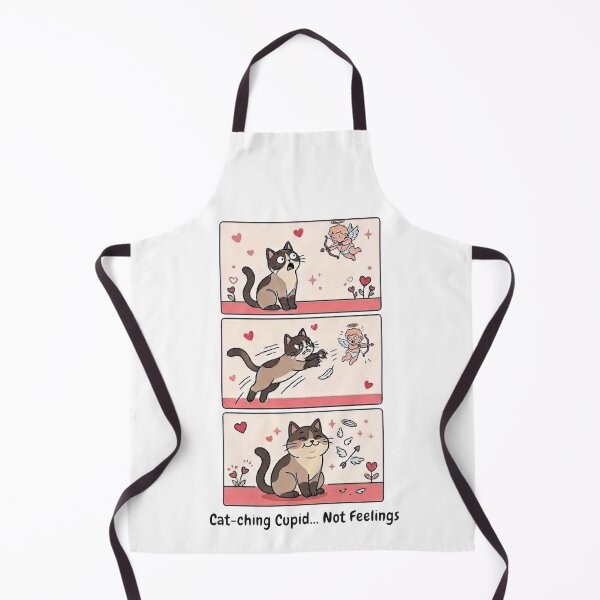 Item preview, Cat-ching Cupid Not Feelings – Funny Anti Valentine Cat Meme Comic Cute Cat Design designed and sold by aiqdelicia.
