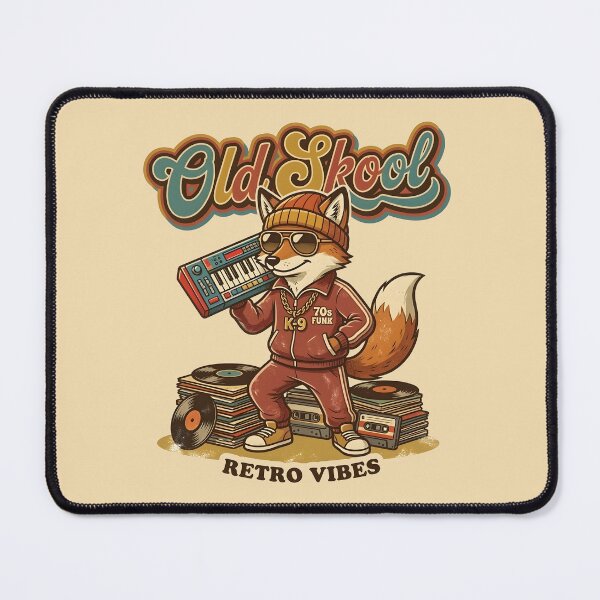 Item preview, Groovy Fox DJ Retro 70s Funk Music designed and sold by dreephic22.