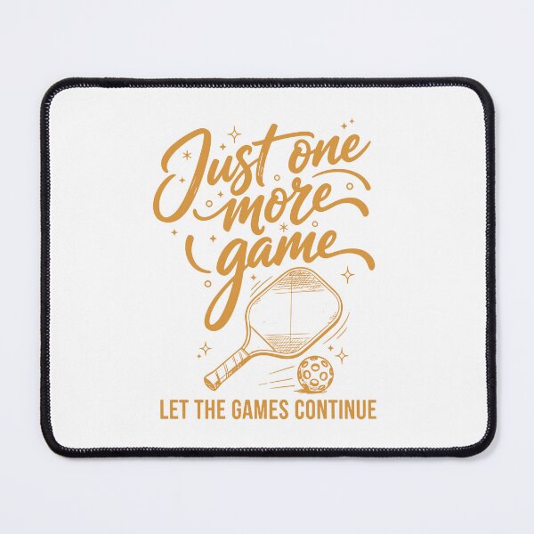 Item preview, Pickleball Just One More Game Funny Player Love designed and sold by LuminOrb.