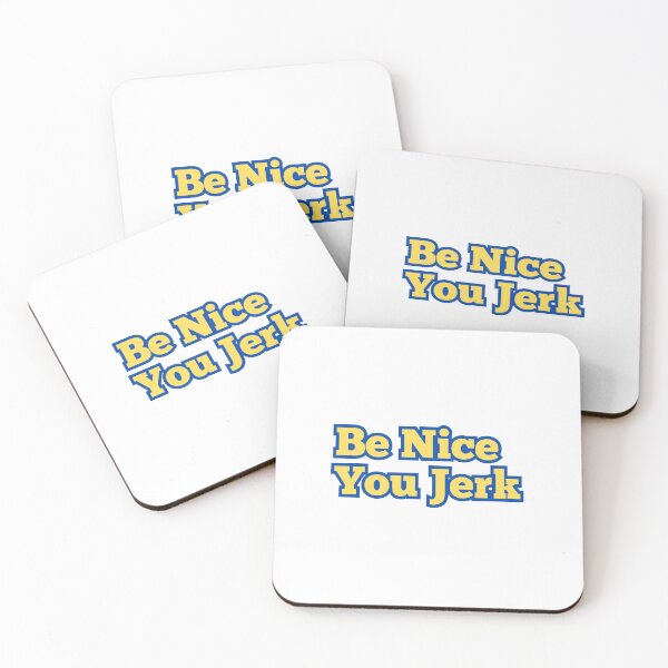 Item preview, Retro Be Nice You Jerk Sarcastic Humor Quote designed and sold by SWETA HALDER.