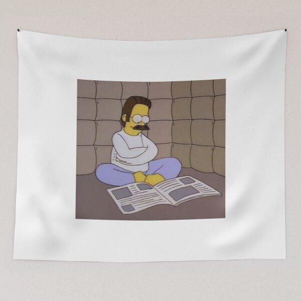 Item preview, Ned Flanders Meme Simpson  designed and sold by Crealice.