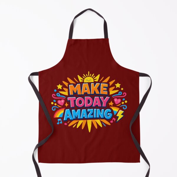 Item preview, Make Today Amazing – Vibrant Dopamine Aesthetic Quote designed and sold by Far Out Goods.