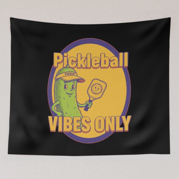 Item preview, Pickleball Vibes Only Funny Player Love Pickleball designed and sold by LuminOrb.