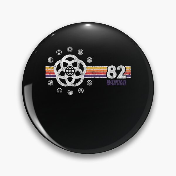 Item preview, Entertain Inform Inspire Epcot Center Style Distressed Pavilion Logos  Essential designed and sold by sukaram.