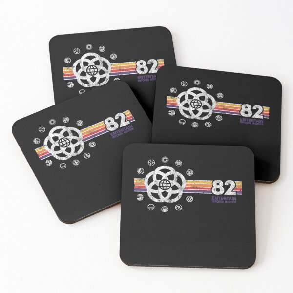 Item preview, Entertain Inform Inspire Epcot Center Style Distressed Pavilion Logos  Essential designed and sold by sukaram.
