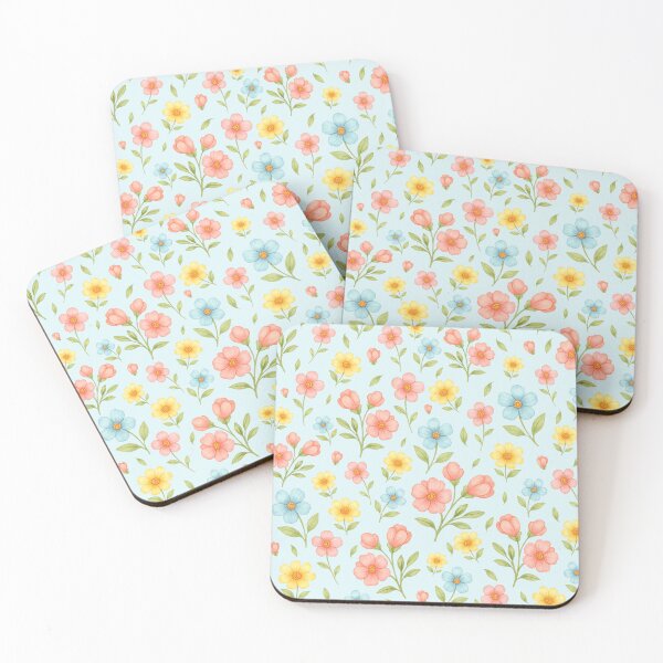 Item preview, Dense Pastel Floral Pattern - Cute Spring Flower Design designed and sold by OneLook.