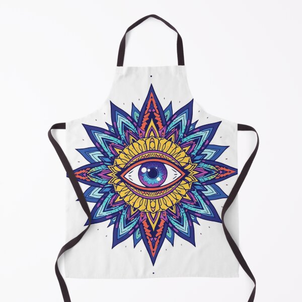 Item preview, Cosmic Third Eye Awakening – Psychedelic Spiritual Illustration designed and sold by catcurio.