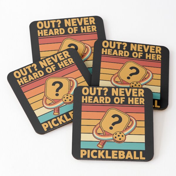 Item preview, Pickleball Funny Player Love Pickleball Out Never designed and sold by LuminOrb.