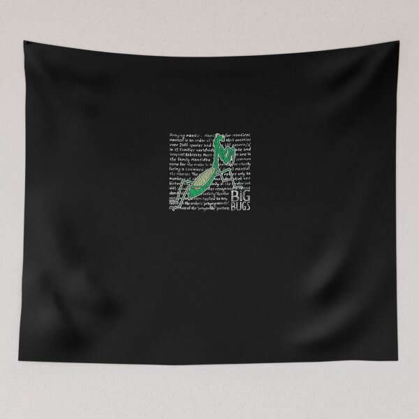 Item preview, Big Bugs Lover Praying Mantis Funny Nature Biologist Gift designed and sold by djpraxis.
