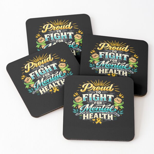 Item preview, Proud to Fight for Mental Health Awareness Design designed and sold by CherylCGarrison.
