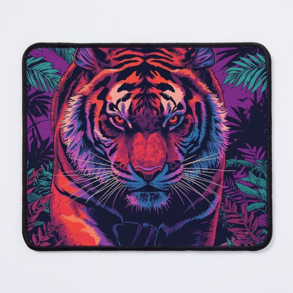 Item preview, Eletric jungle tiger  designed and sold by Fuzzle studio.