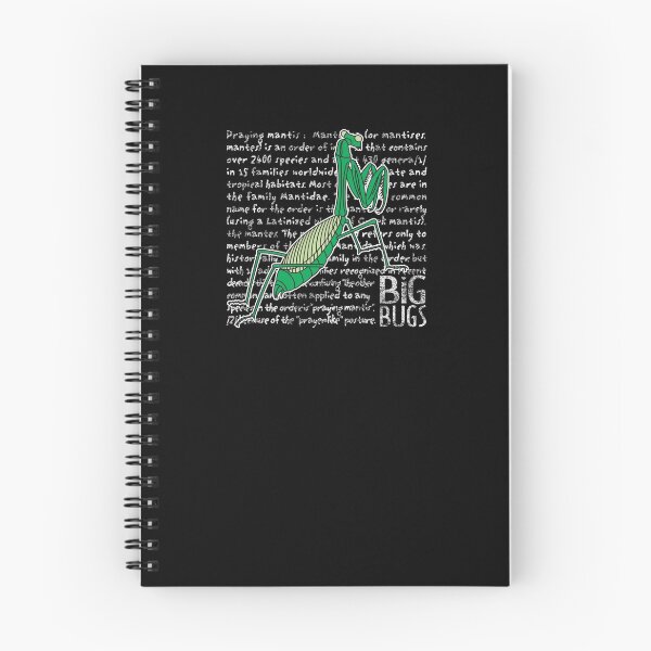 Item preview, Big Bugs Lover Praying Mantis Funny Nature Biologist Gift designed and sold by djpraxis.