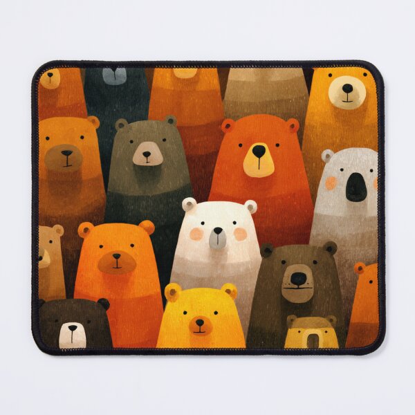 Item preview, Forest Bears Pattern designed and sold by GrinGalore.