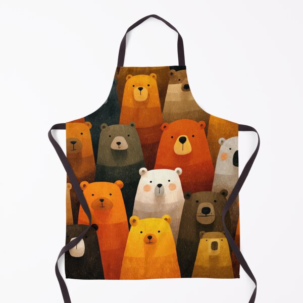 Item preview, Forest Bears Pattern designed and sold by GrinGalore.
