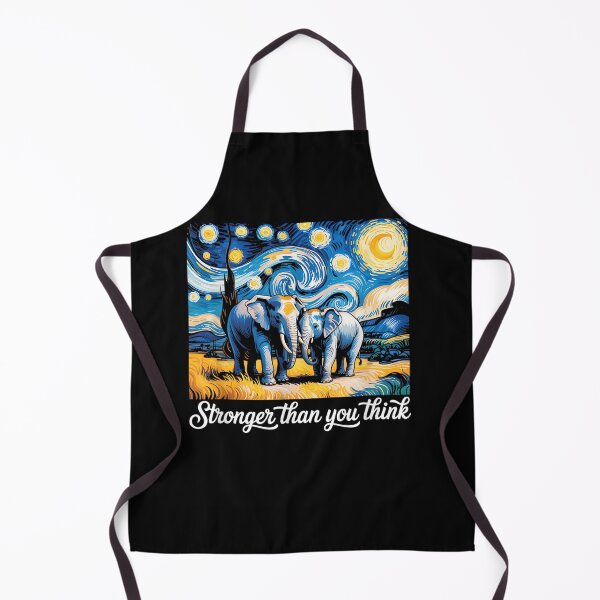 Item preview, Stronger Than You Think Affirmation Wear Baby Elephant Cute designed and sold by CherylCGarrison.