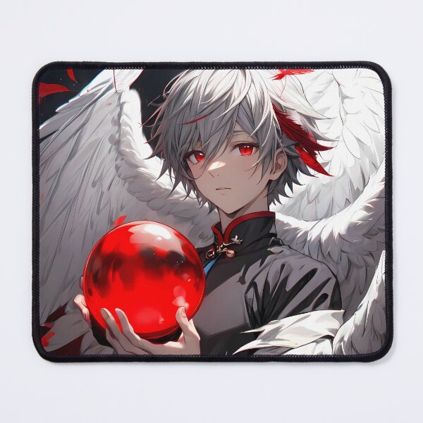 Item preview, Kaworu Nagisa Neon Genesis Evangelion Angel Orb Symbolic Red Anime designed and sold by PMartistStudio.