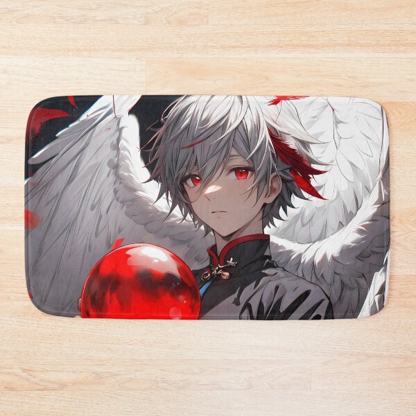 Item preview, Kaworu Nagisa Neon Genesis Evangelion Angel Orb Symbolic Red Anime designed and sold by PMartistStudio.