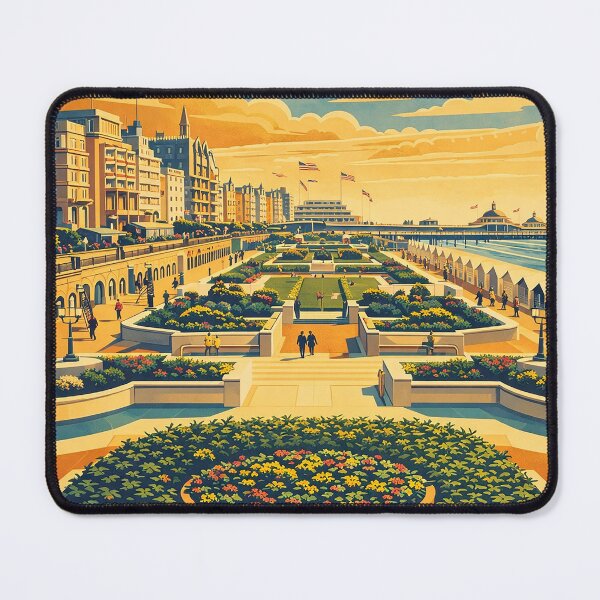 Item preview, Brighton Sunken Gardens from the 1940's designed and sold by The Deco Bureau.