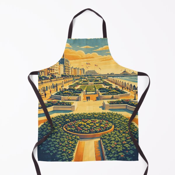 Item preview, Brighton Sunken Gardens from the 1940's designed and sold by The Deco Bureau.