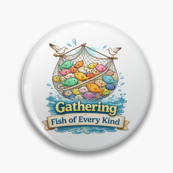 Item preview, Gathering Fish of Every Kind Matthew 13:47 JW International Convention at St.John's designed and sold by Alpha-capital.