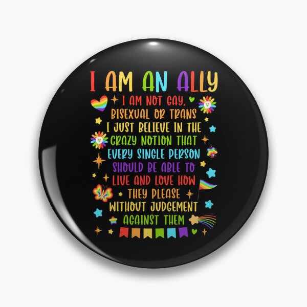 Item preview, I Am An Ally I'm Not Gay Bisexual Or Trans designed and sold by KarimSoCute.