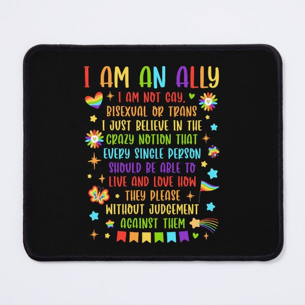 Item preview, I Am An Ally I'm Not Gay Bisexual Or Trans designed and sold by KarimSoCute.