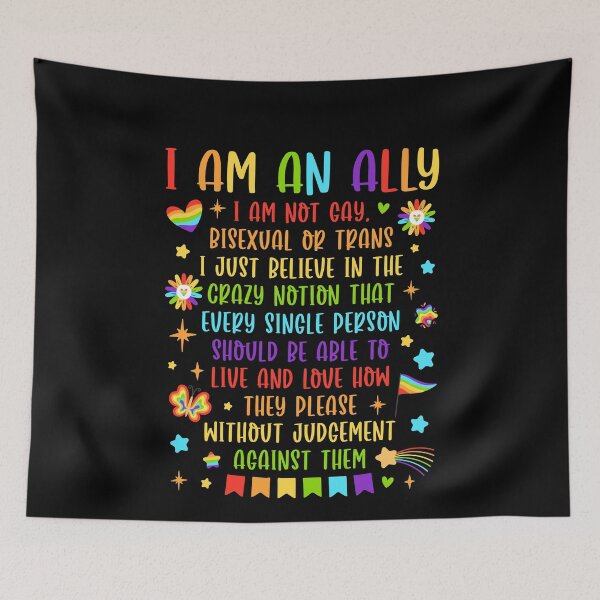 Item preview, I Am An Ally I'm Not Gay Bisexual Or Trans designed and sold by KarimSoCute.