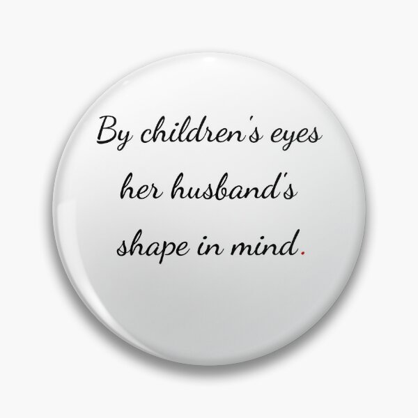 Item preview, "By children's eyes her husband's shape in mind" - handwriting black designed and sold by ariksworld.