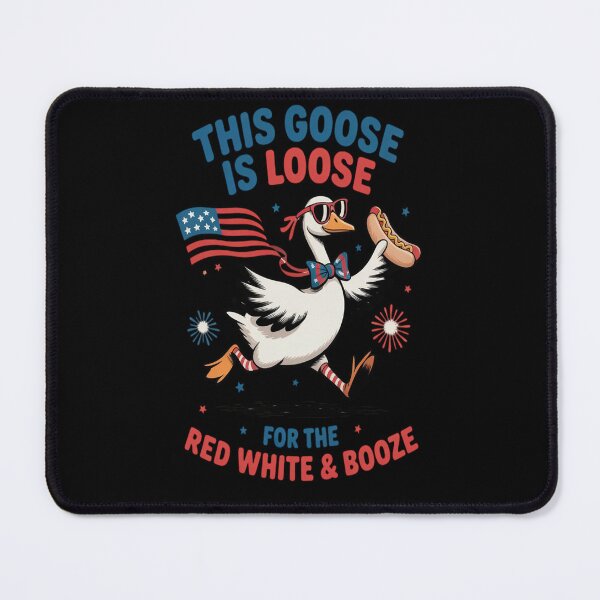 Item preview, This Goose Is Loose 4th of July Red White &Booze 1 designed and sold by StuffNestie.