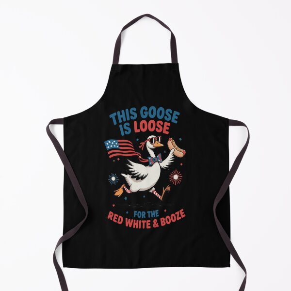 Item preview, This Goose Is Loose 4th of July Red White &Booze 1 designed and sold by StuffNestie.