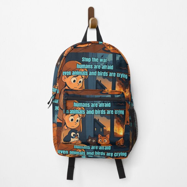 Item preview, Stop the war humans are afraid even animals and birds are crying designed and sold by Dew Drop wear.