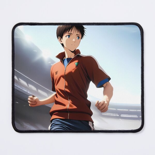 Item preview, Shinji Ikari Neon Genesis Evangelion Stadium Runner designed and sold by PMartistStudio.